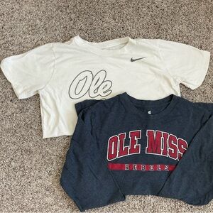 Boys Ole Miss Soze L T shirts